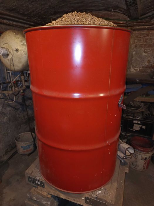 Palnik Abarth pelet 3-30kW + zasobnik 230l