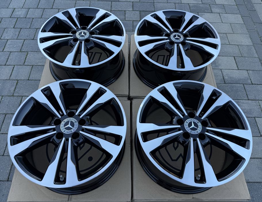 Felgi Mercedes 18" 8J ET45 5x112 E Klasa V Klasa Vito A B C CLA czujniki