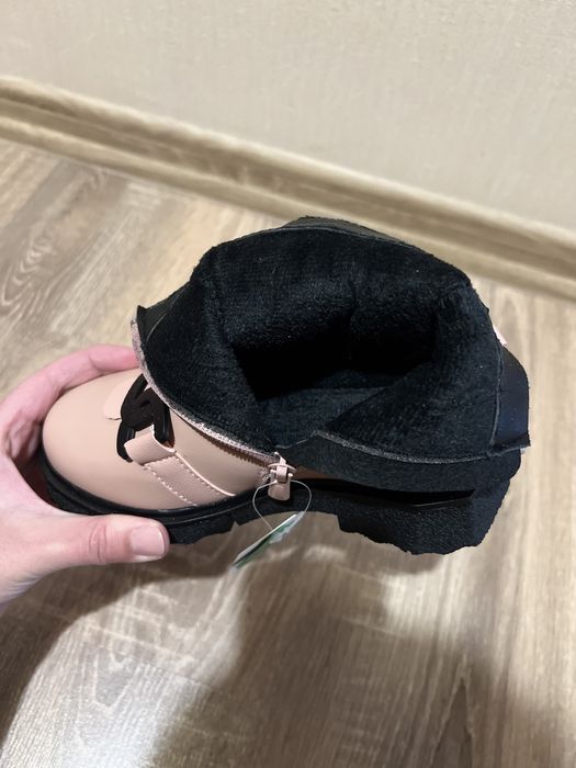 СКИДКА пудровые сапожки на девочку 26 27 28 29 30 31 32