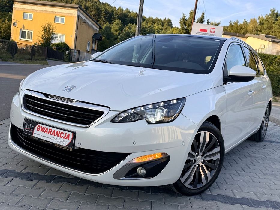 Peugeot 308 ALLRUE~2.0HDi_150Ps_AutoMat~BiałaPerła~FullLed~AktywnyTempomat~TOP!