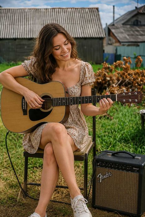 Електроакустична гітара Fender CD-60 Dread V3 DS/Nat