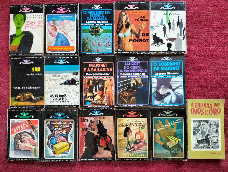 Literatura Policial: Raymond Chandler, Ian Fleming, Agatha Christie, Georges Simenon, Ellery Queen