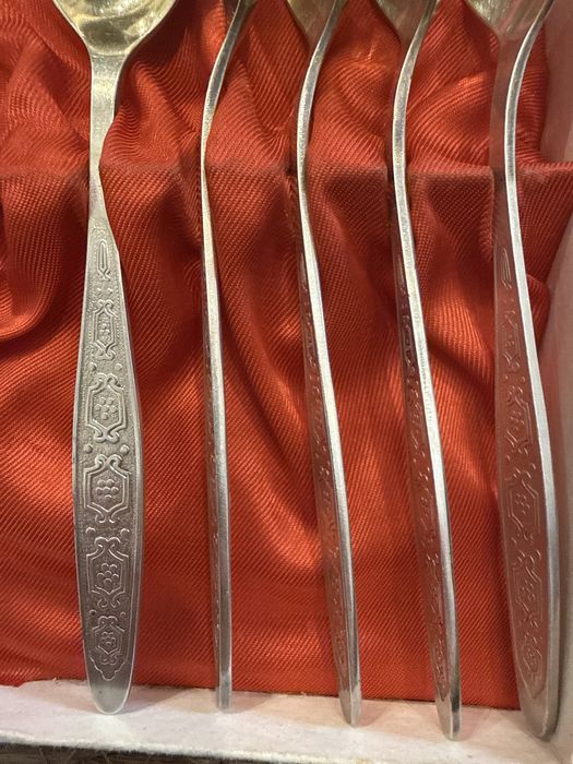 Łyżeczki platerowane PRL