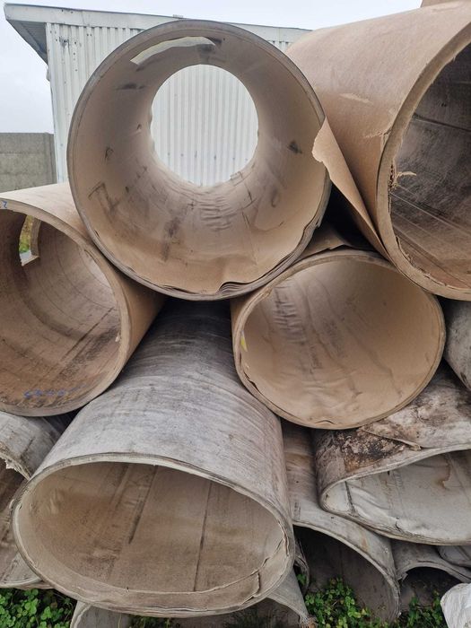 opał szalunek szalunki makulatura drewno na opał rura tuba kartonowe