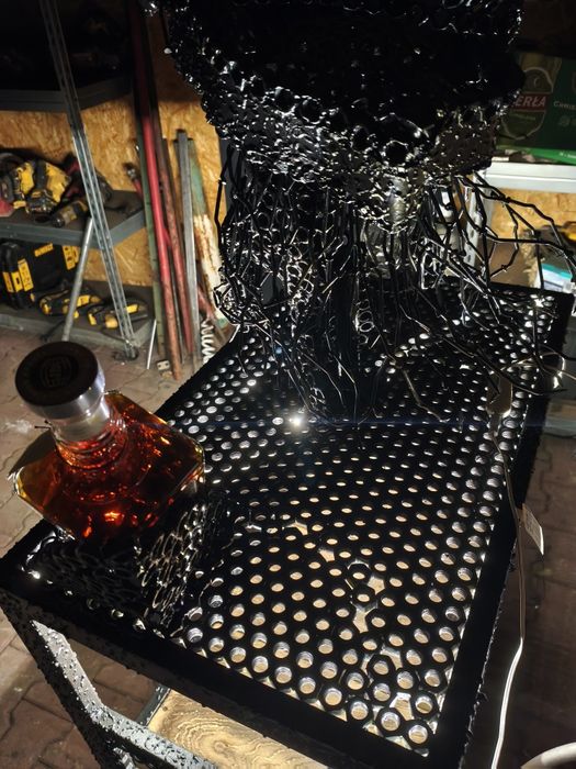 Lampa ścienna Helios ręcznie wykonana Dragooweld