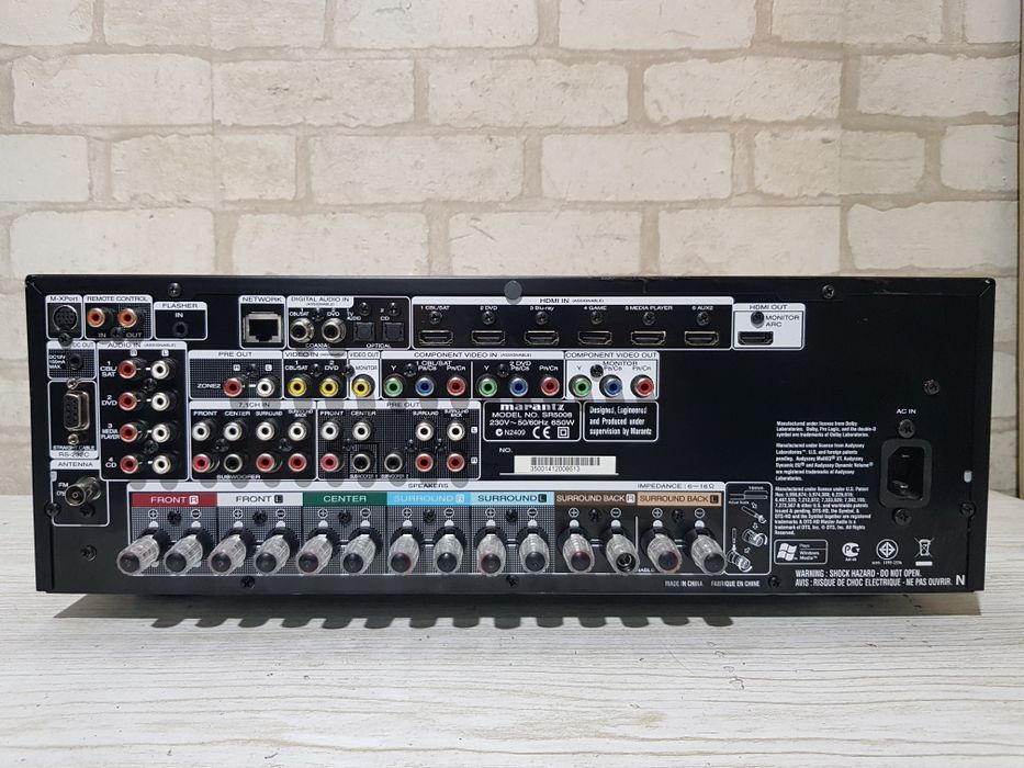Пульт!7.2AV ресивер  Marantz SR-5008 7х140 Вт,HDMI 4K AirPlay