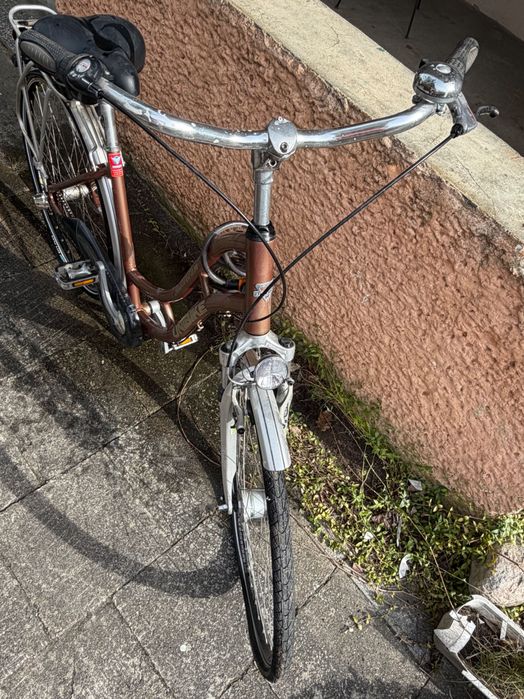 Rower typu Amsterdam z  swiatla dynamo + Shimano