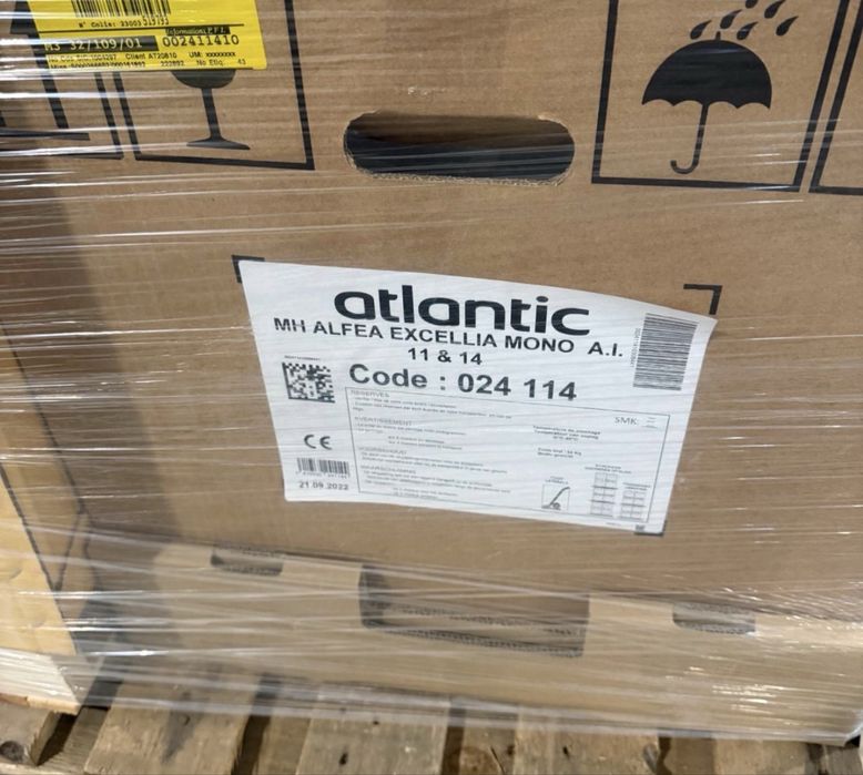 Atlantic Alfea Excellia Mono AI 14kW nowa w kartonach komplet