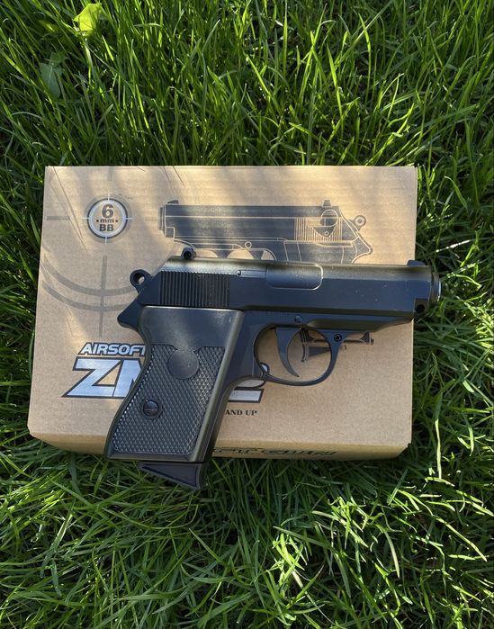 Металевий пістолет Walter PPK - модель ZM02 (іграшка)