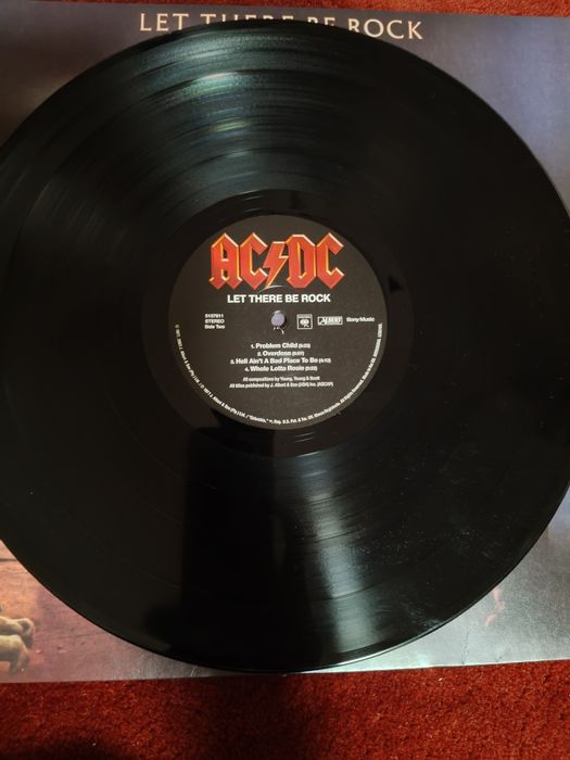 AC DC - let there be rock.  płyta winylowa