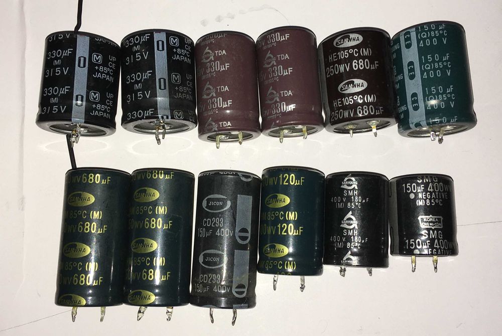 Конденсатор 330mf 400v демонтаж
