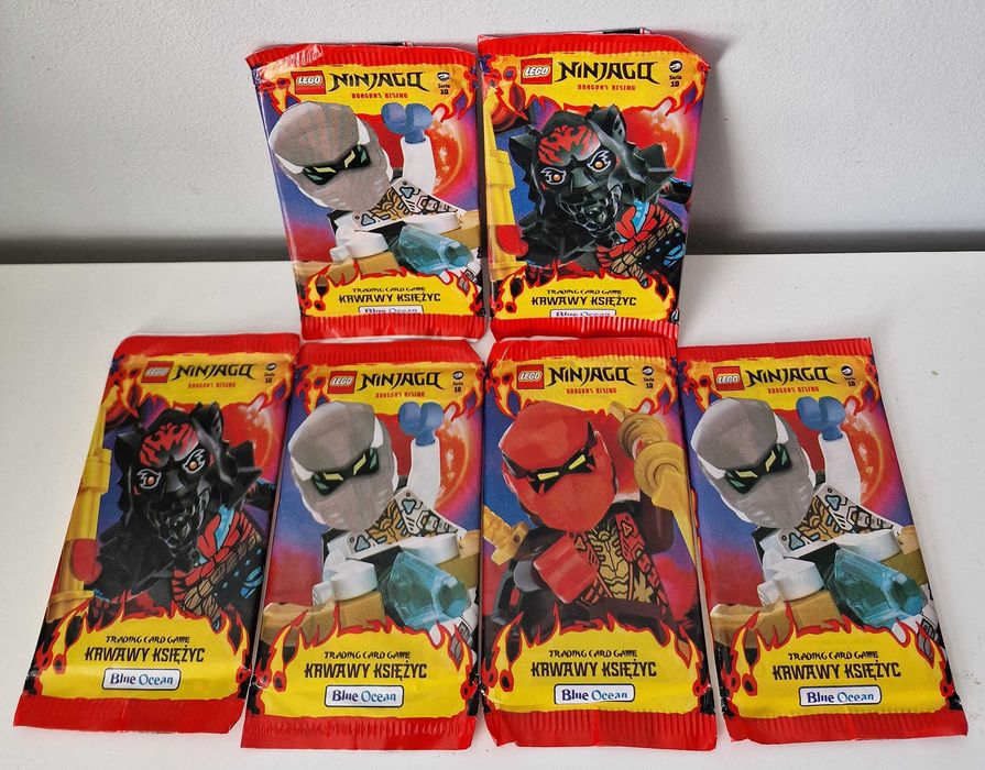 Album+multipak plansza+20 saszetki karty 120 szt Lego Ninjago