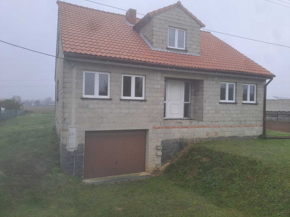 Do sprzedania dom w stanie deweloperskim na obrzeżach Wielunia