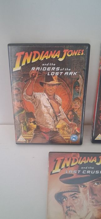 Conjunto 3 FIilmes DVD'S Indiana Jones