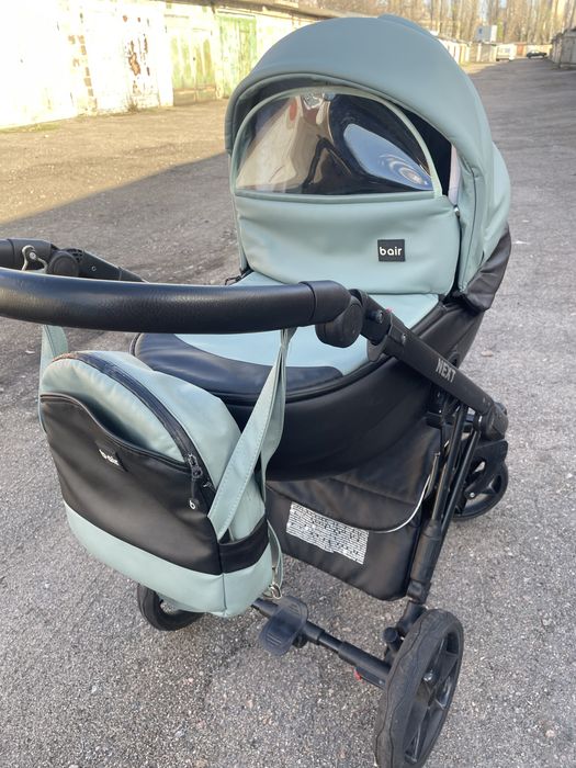 Коляска Bair Next 3в1 з автолюлькою колір Нефрит