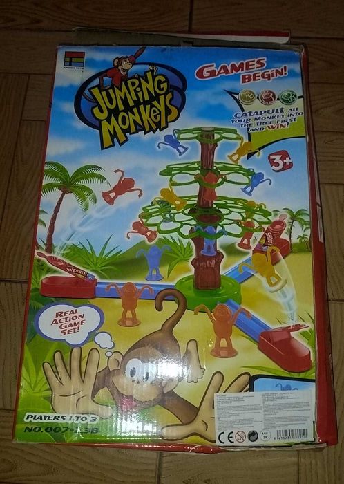 Jogo "Jumping Monkeys" da Games Beging!