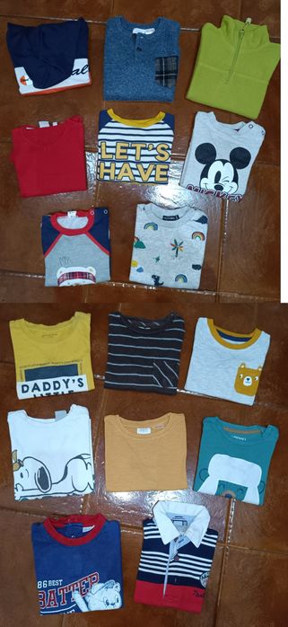 Roupa menino 18-24 meses 114 peças Negociável