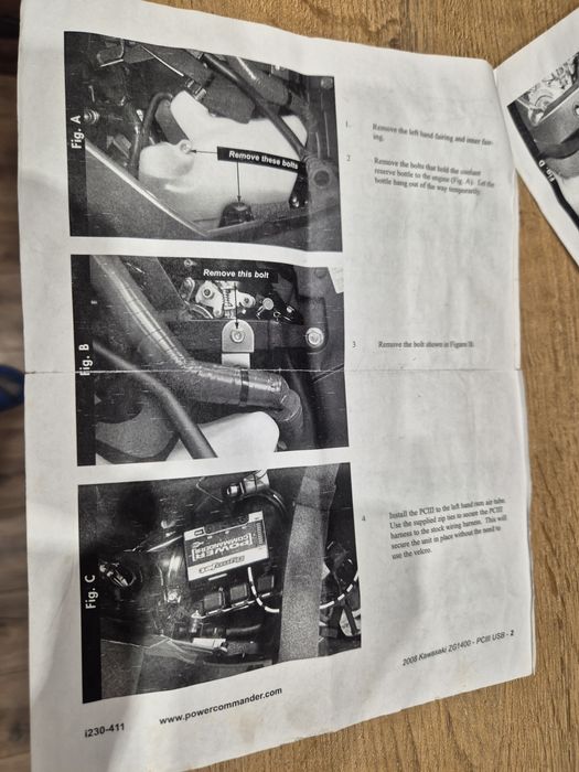 Power commander III Kawasaki.