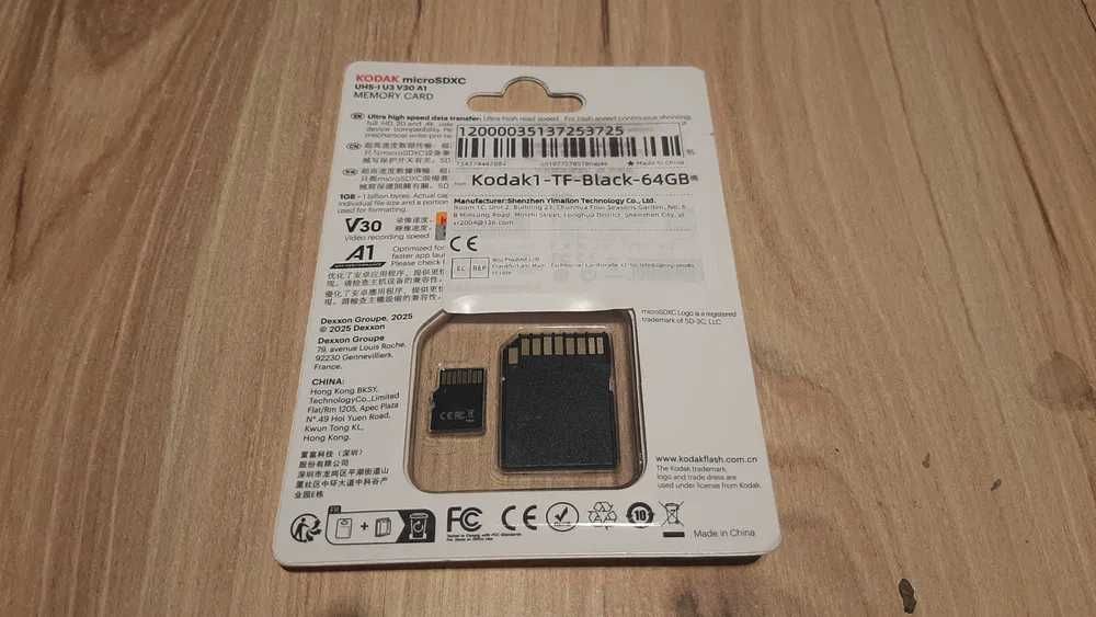 Karta Kodak Micro SD 64gb microsd