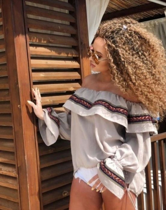 Bluzka Boho Just Unique nowa s/m