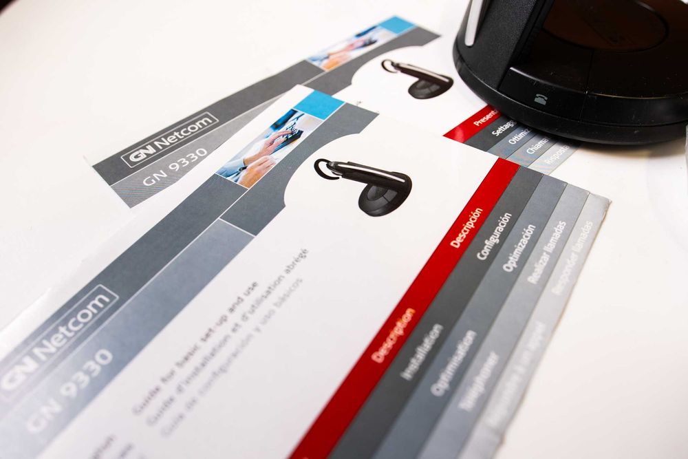 Bezprzewodowy zestaw słuchawkowy headset GN Netcom