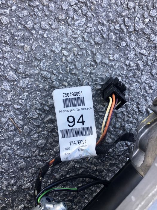 Coluna Direção electrica do Mercedes R