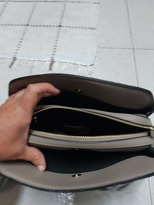 Mala da Parfois cinza claro