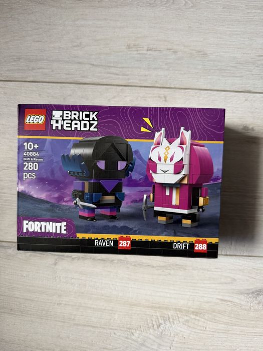 Kolekcja LEGO Brickheadz Fortnite 40728 + 40884 + 40760