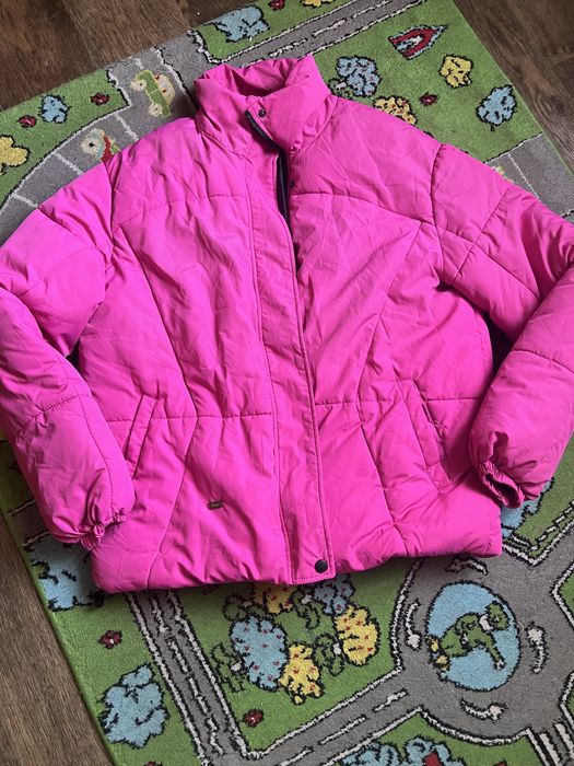 Пуфер куртка hm рожева