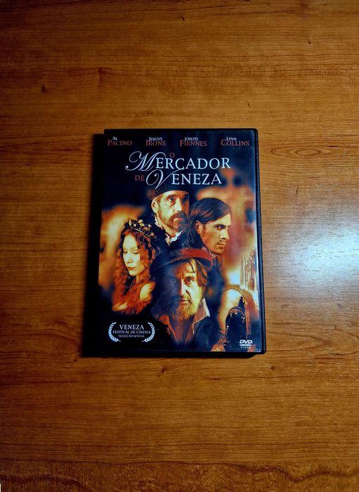 O MERCADOR DE VENEZA (Al Pacino/Jeremy Irons/Joseph Fiennes)