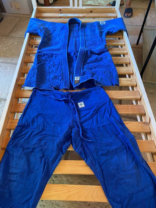 Judo gi azul de tamanho XL para homen