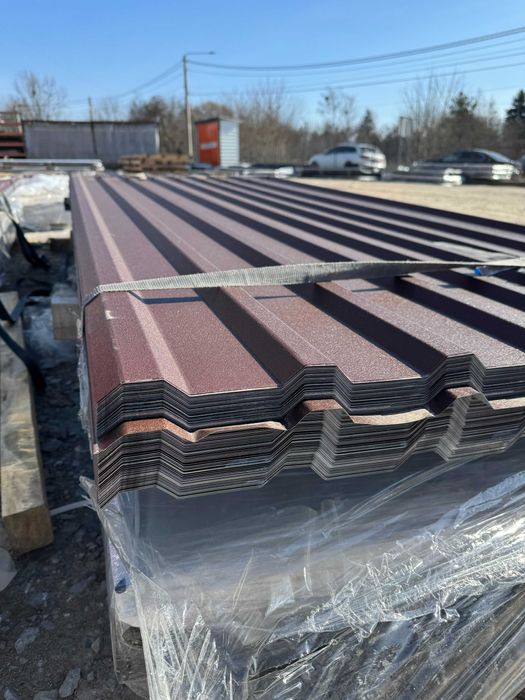 Blacha trapezowa T18, T7 brąz, grafit, alucynk ! Dostępne różne kolory