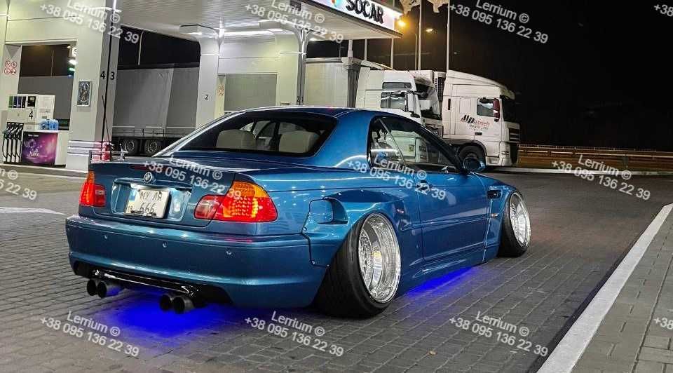 тюнинг обвес бмв е46 bmw e46 губа накладка м3 стиль мтех 2 абс пластик