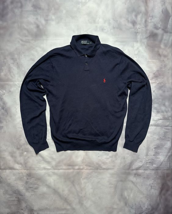 Sweter rozpinanany granatowy Polo Ralph Lauren unisex streetwear ol