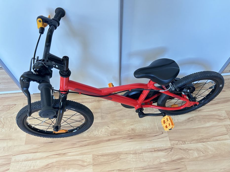 Rower dziecięcy Btwin Discover 500 16 cali Decathlon | STAN BARDZO DOBRY