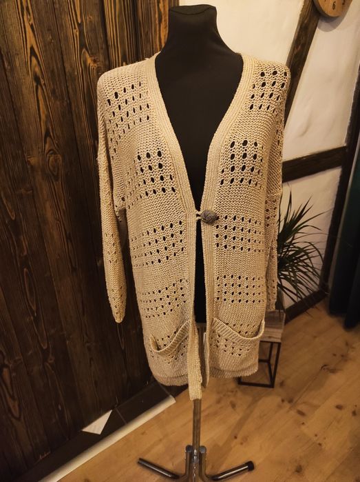 Sweter damski długi