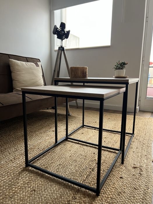 Vendo sofa 3 lugares e mesas de centro