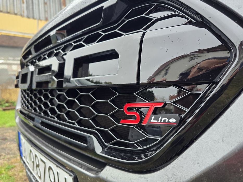 Gril atrapa chłodnicy RAPTOR czarny połysk custom ford tourneo transit