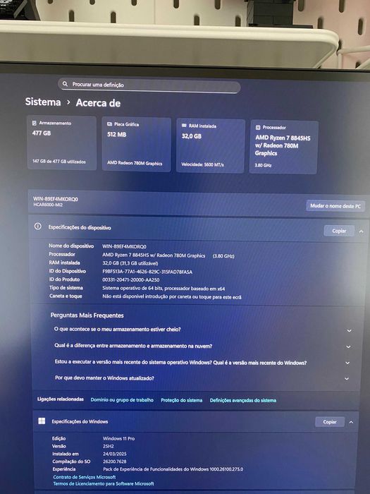 Mini PC ACEMAGIC AM18 Ryzen 7 8845HS | 32GB DDR5 | 512GB NVMe | 450€