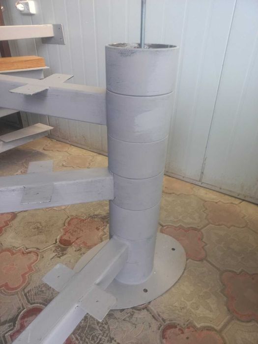 Модульні гвинтові каркаси та прямі сходи.Монтаж без зварювання!!!