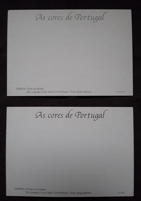 Postais " As cores de Portugal "