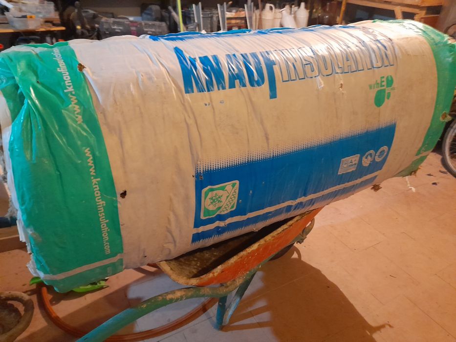 Vendo rolo de lã de rocha