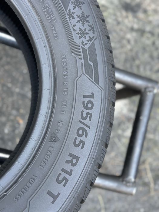 Зимові шини‼️Barum Polaris5 91T 195/65 r15 7.9мм 2025рік‼️Зимові шини‼️