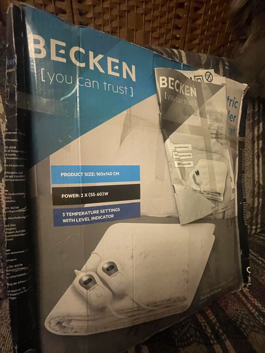 Capa de aquecimento becken