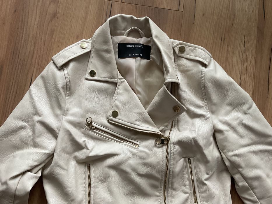 Kurtka Sinsay ramoneska ekoskóra r.M. Stan bdb