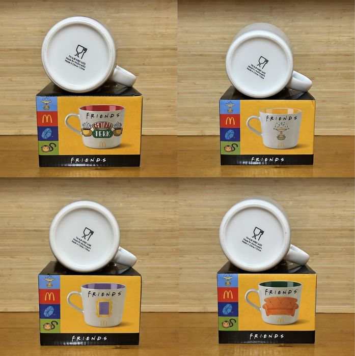 Чашки Макдональдз Друзі (Mcdonald’s Friends) 400 мл нові в упаковці