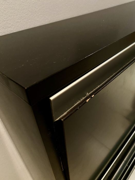 Vendo sapateira wenge com 3 compartimentos