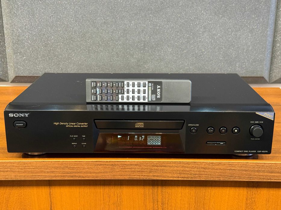 Odtwarzacz CD - SONY CDP-XE270 +Pilot - Optical 100%OK