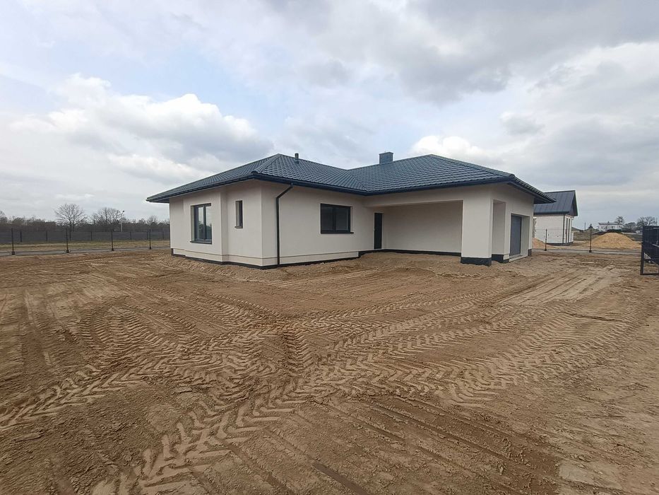 Dom parterowy w/g projektu Julia 124 m2