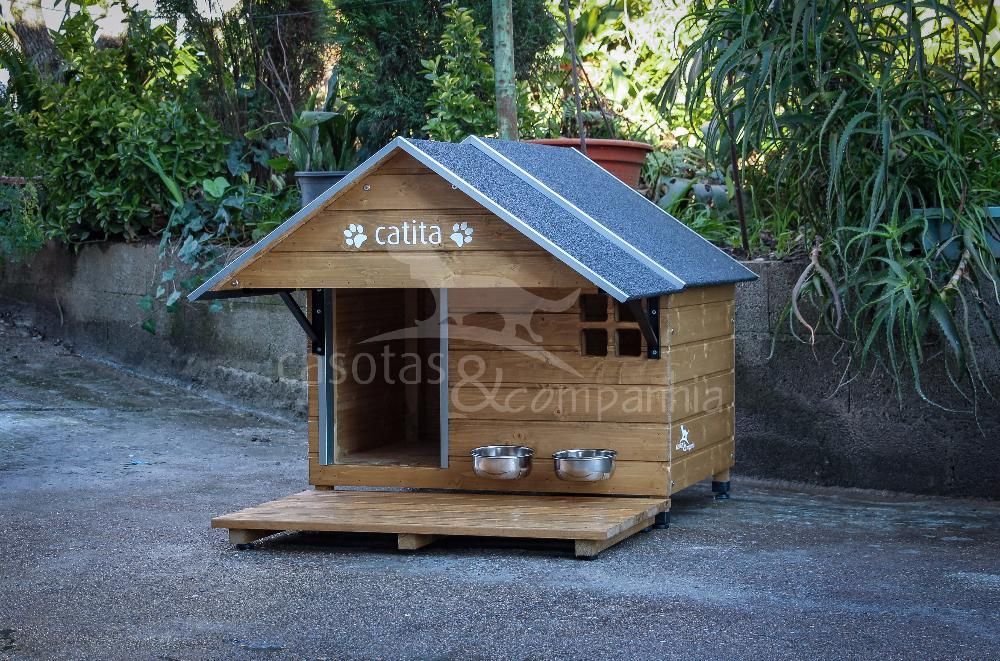 Casotas&Companhia! - Casota em Madeira Mod. Zeus M Plus Lite